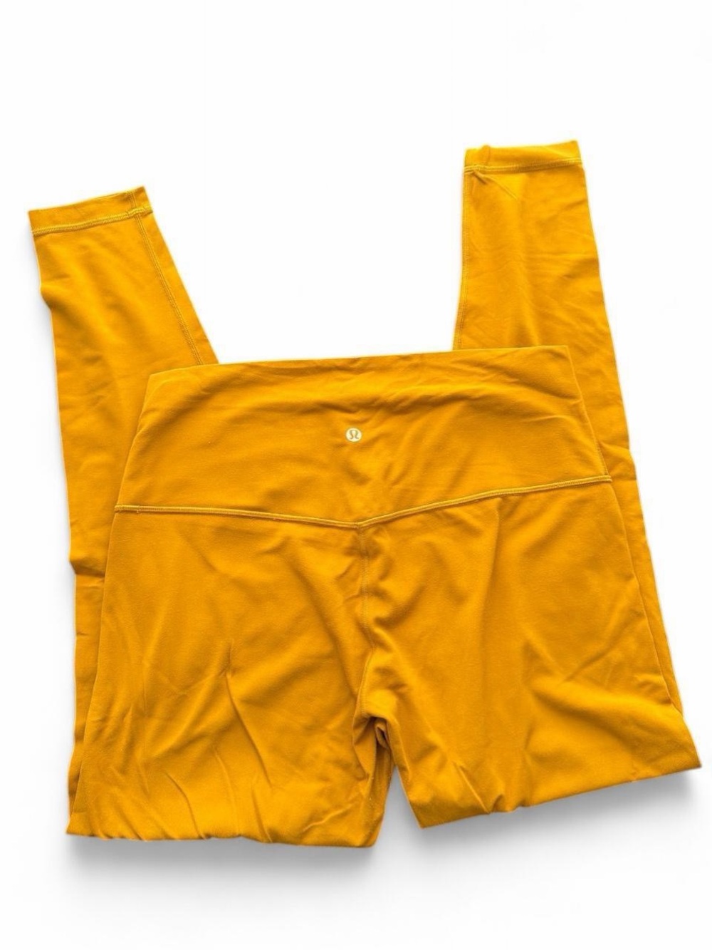 lululemon athletica mustard Leggings size 12